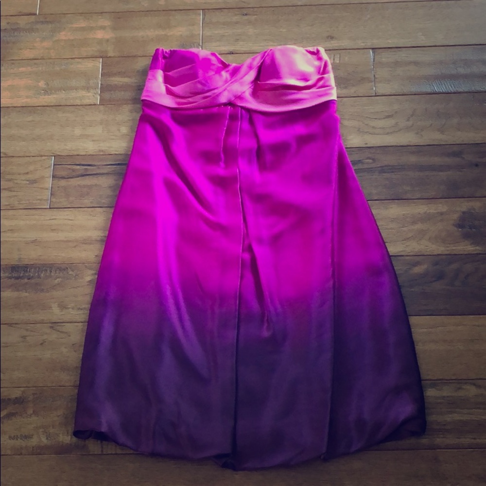 Cache ombré dress